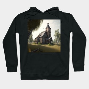 Chernarus : old church 1 Hoodie